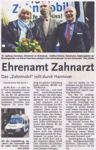 Beitrag hallo Wochenblatt Hannover: Ehrenamt Zahnarzt 02_05_2012