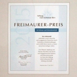 Freimaurer Preis 2015 Zahnmobil Hannover